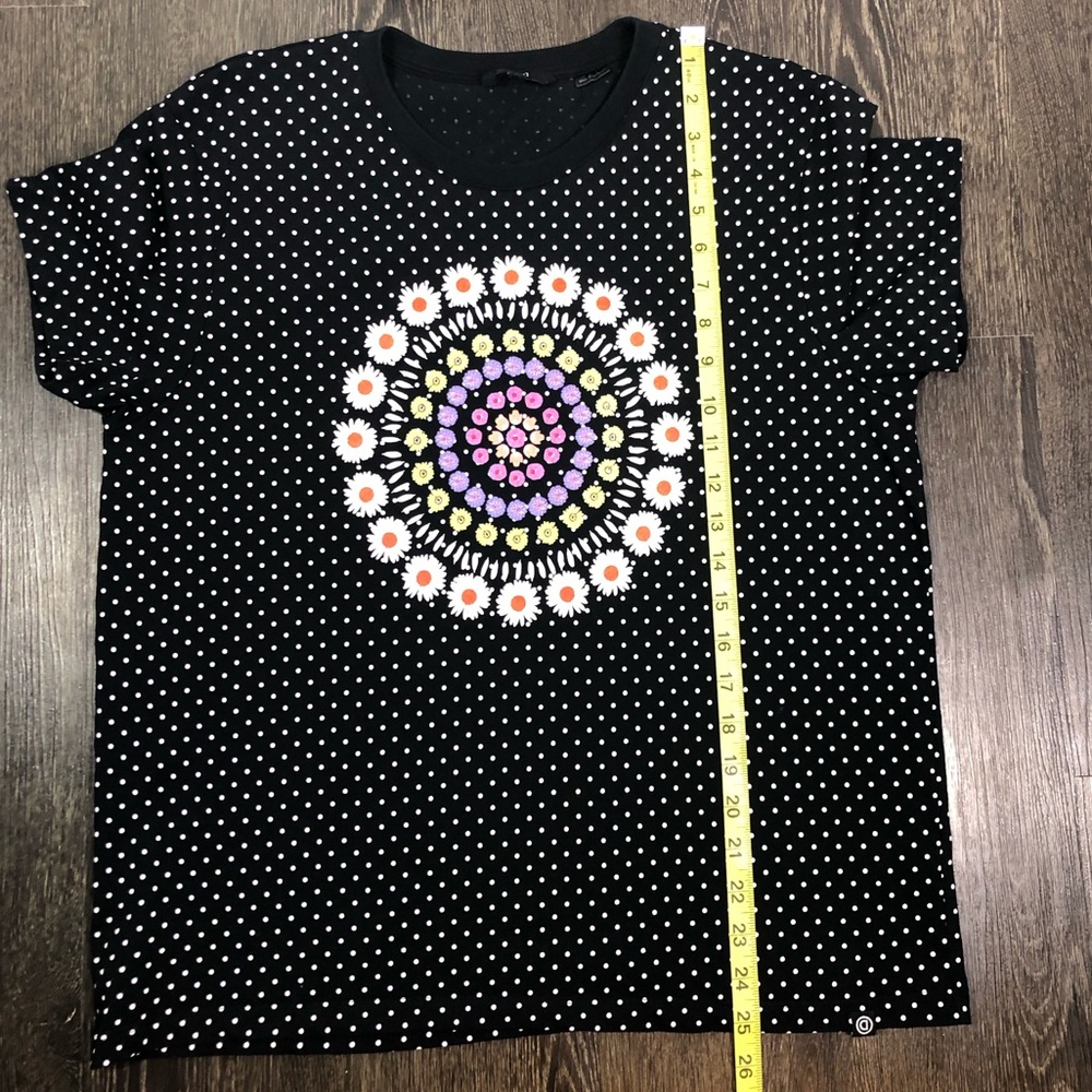 Desigual Polka Dot Floral Tee - Picture 8 of 11